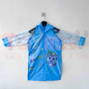 Good Bunny Children PVC Raincoat (Sky Blue)